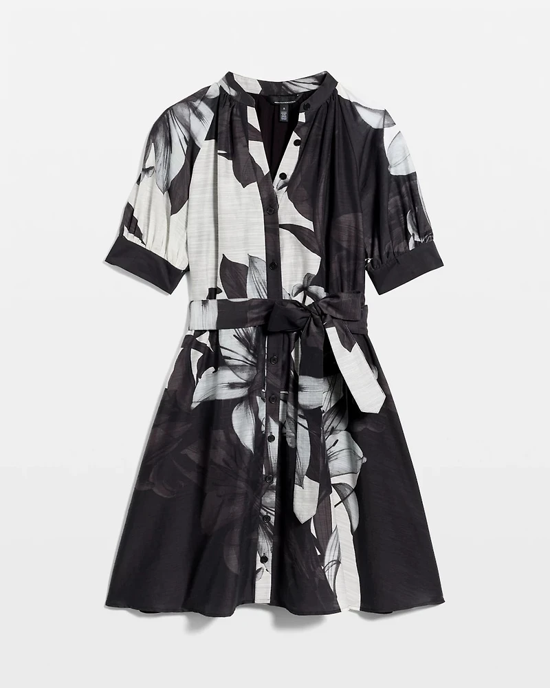 Button Front Shirt Dress