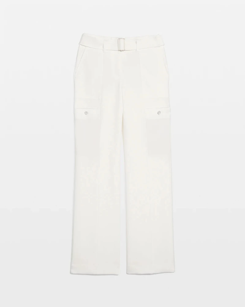 Belted Utility Wide Leg Pant