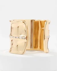 Bamboo Hinge Cuff Bracelet