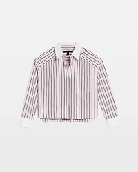 Petite Pocket Poplin Shirt