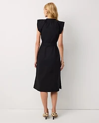 Puff Sleeve Shirt Dress