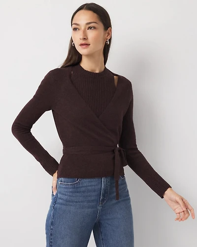 Two-in-One Tank Cardigan