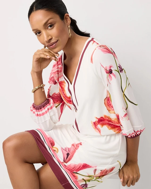 brown mini long sleeve dress Twylar Long Sleeve Velvet Mini Dress