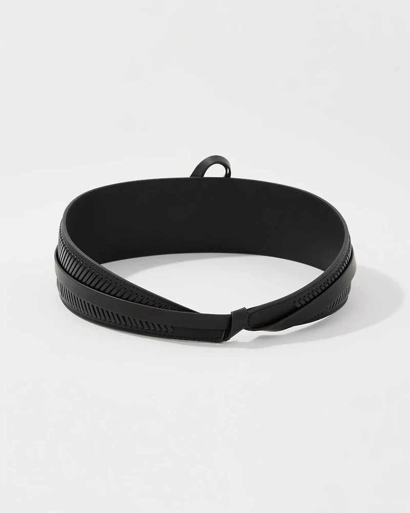 Whip-Stitch Tie Obi Belt
