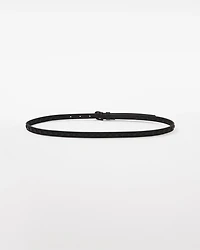 Faux Leather Studded Belt