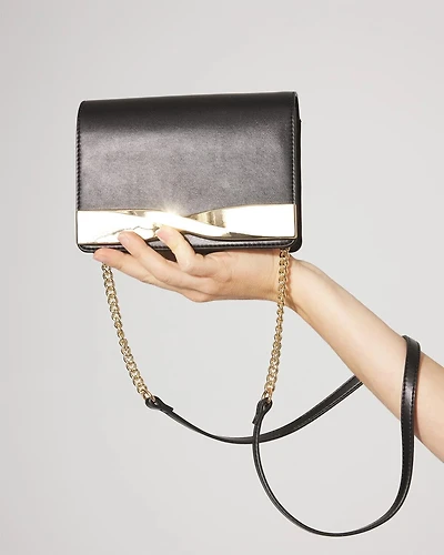 Gold Twist Clutch
