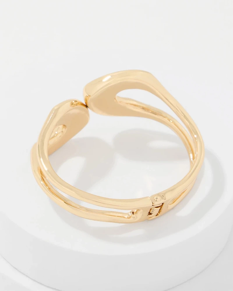 Mother of Pearl Hinge Bracelet