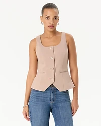 Luxe Stretch Scoop Neck Vest