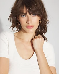 WHBM FORME™ Seamless Ribbed Tee