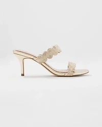 Double Strapped Heeled Sandal