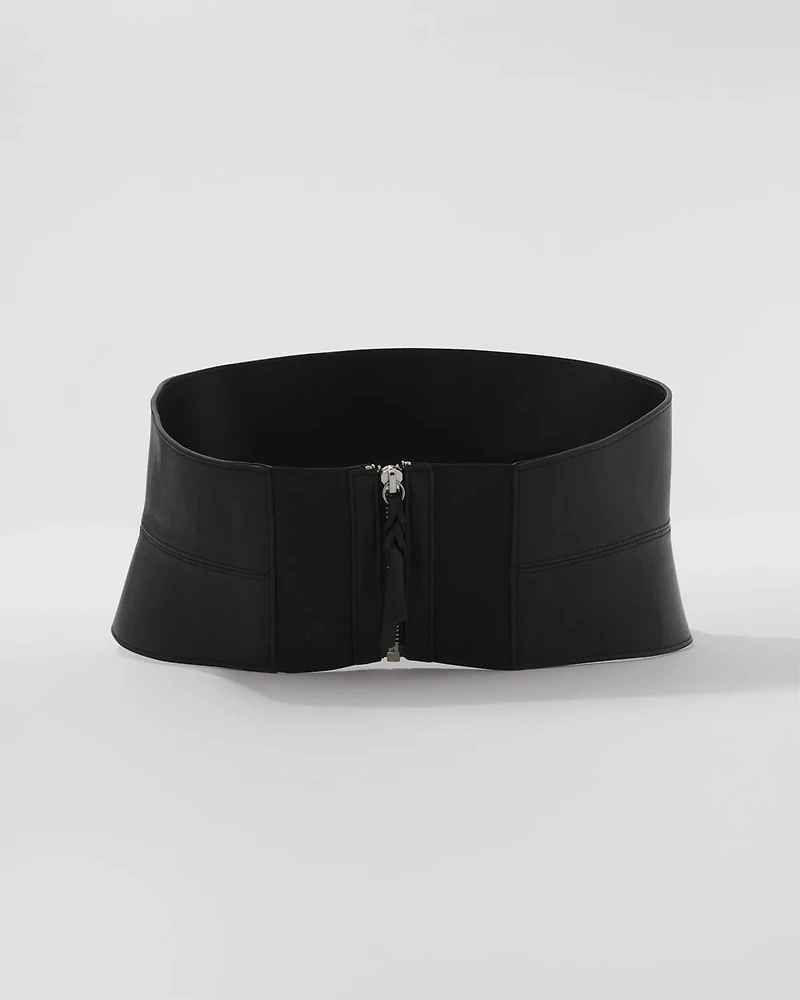 Leather Corset Waist Belt