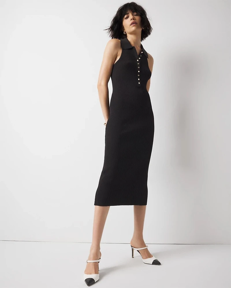 Henley Sweater Dress