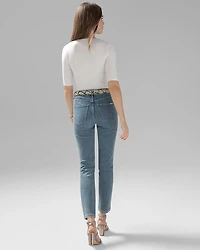 High-Rise Sculpt Straight Jeans