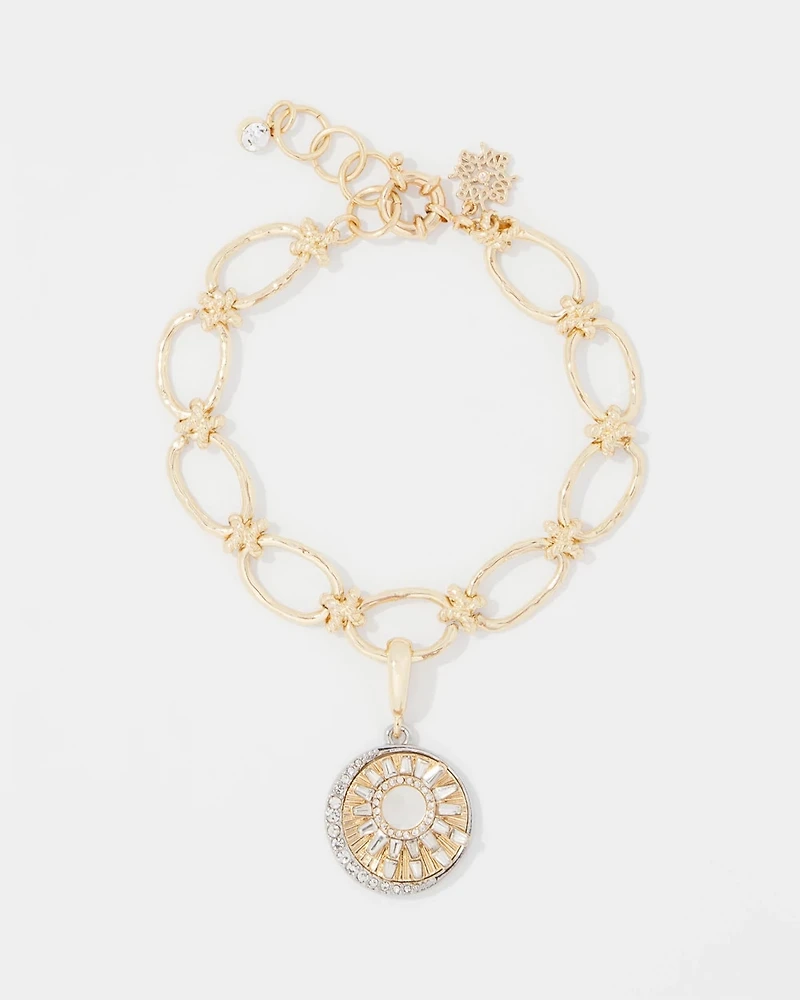 Mother of Pearl Charm Bracelet