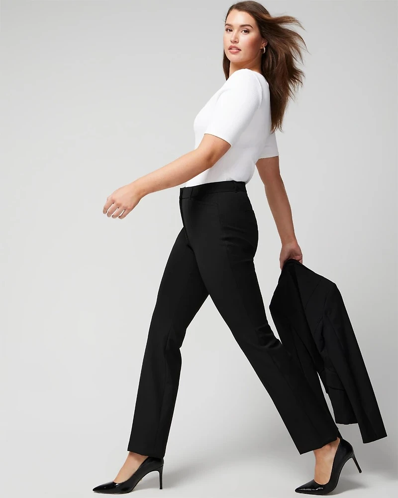 WHBM® Ines Slim Bootcut Comfort Stretch Pants