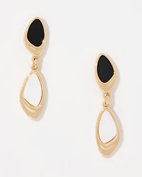 Mother of Pearl Linear Earrings