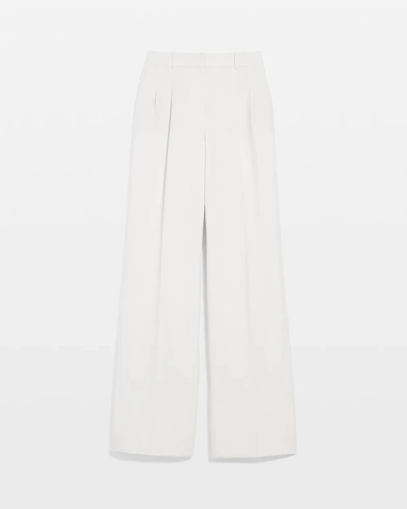 Pleated Wide Leg Pants
