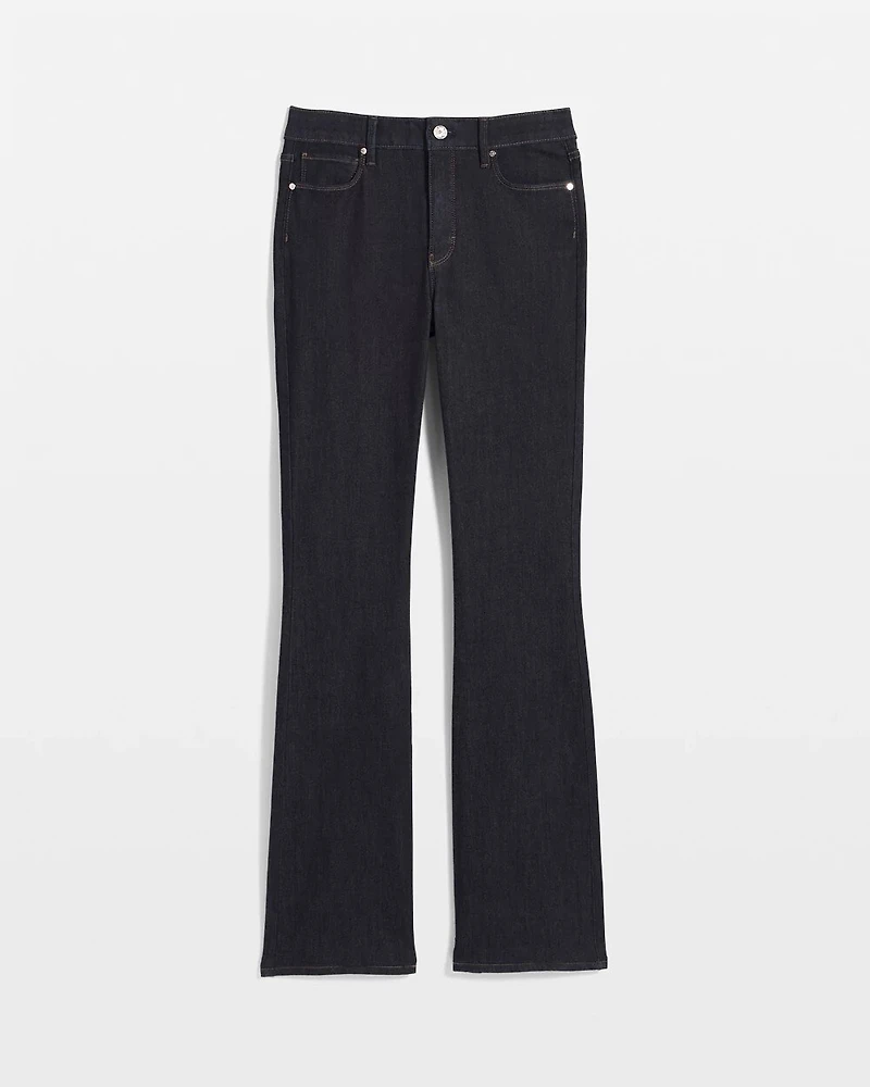 High-Rise Skinny Flare Jeans