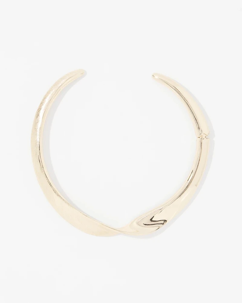 Gold Twisted Collar