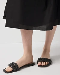 Braided Raffia Flat