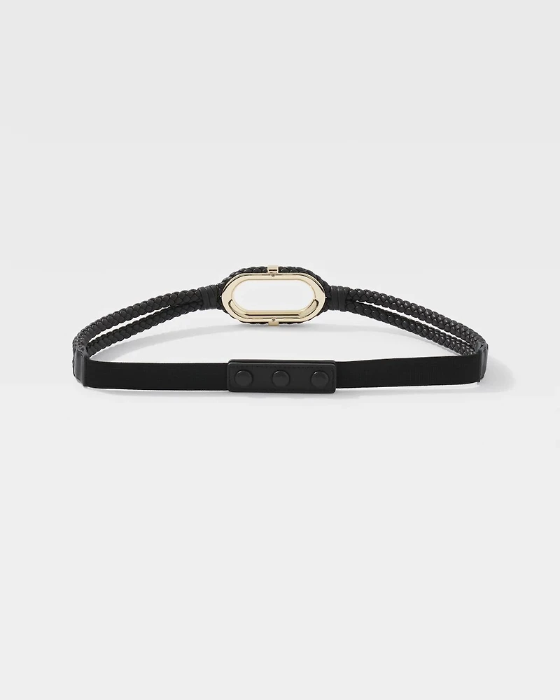 Braided Stretch Waist Belt