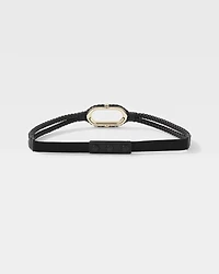 Braided Stretch Waist Belt
