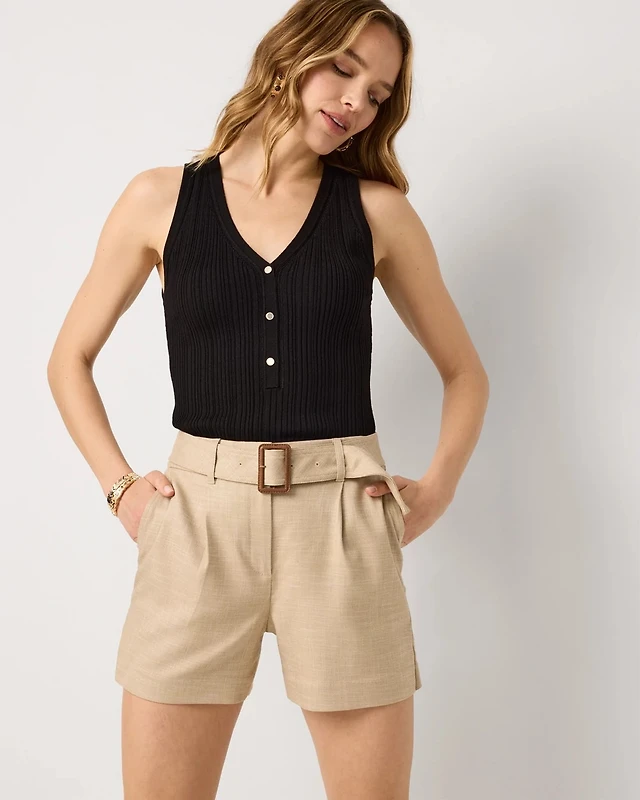 Crosshatch Tailored Short