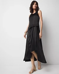 Satin Tank Maxi Dress