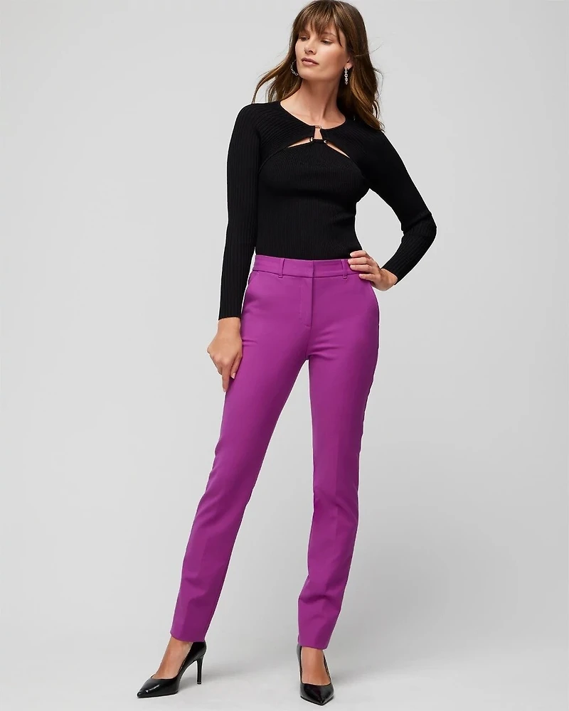 Slim Ankle Comfort Stretch Pants
