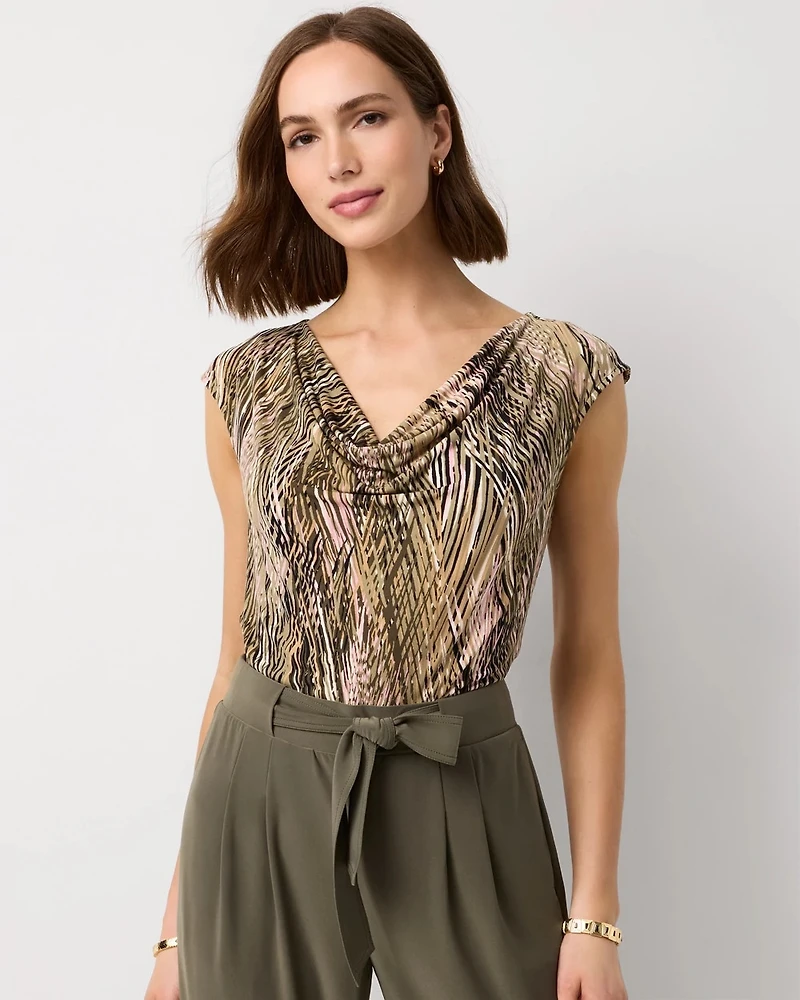 Cowl Neck Top