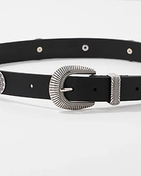 Western Denim Belt