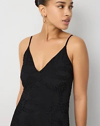 Eyelet Maxi Dress