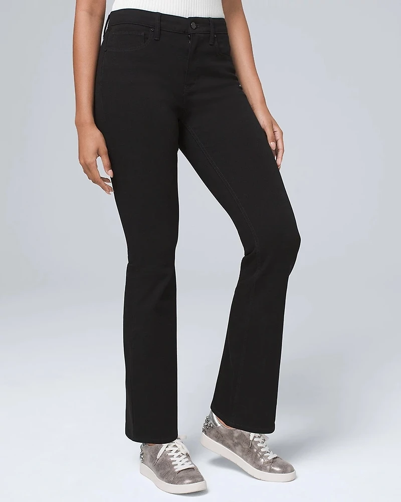 High-Rise Skinny Flare Jeans