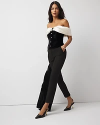 Satin + Velvet Bustier