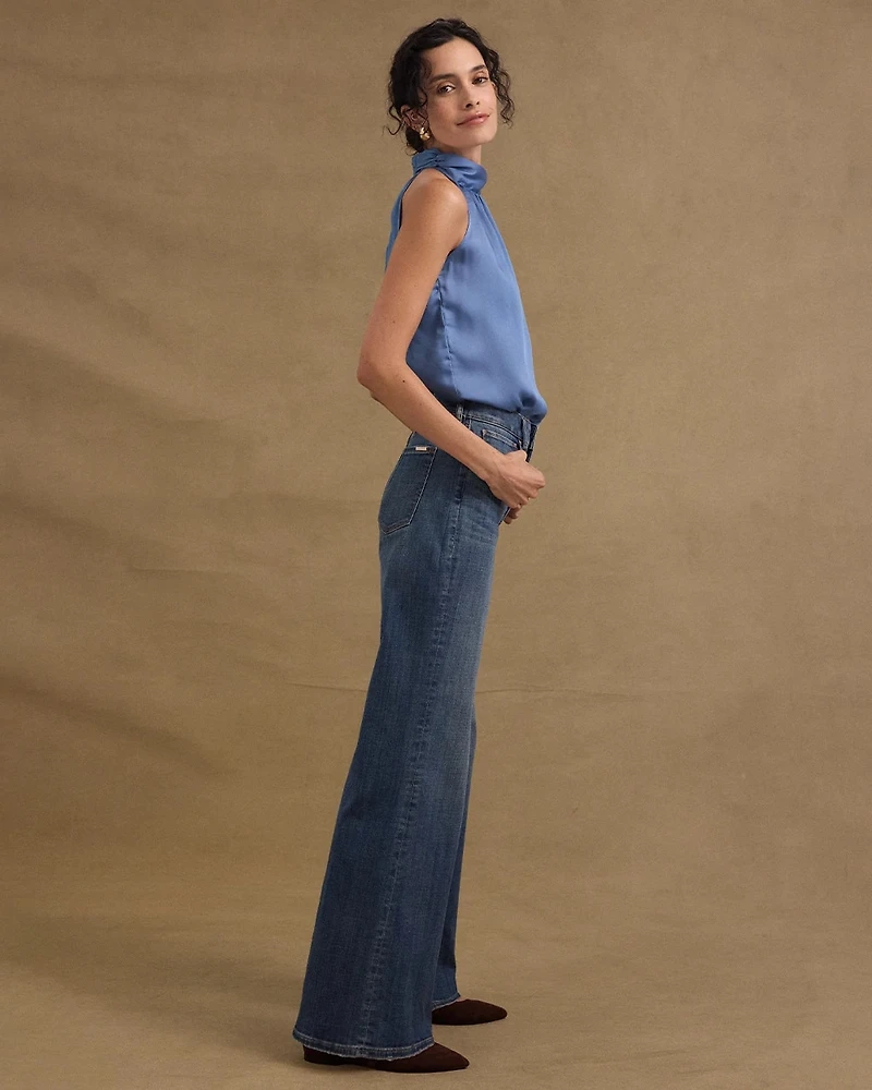 High-Rise Wide Leg Jeans