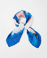 Floral Square Scarf