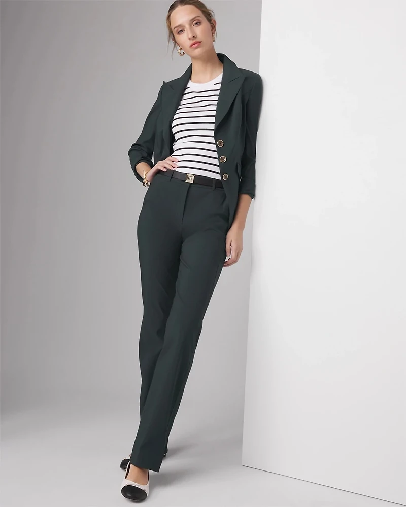WHBM® Petite Lightweight Ines Slim Bootcut Pant