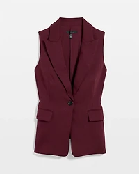 One-Button Tailored Vest