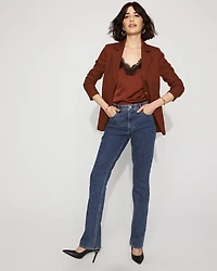 Lace Trimmed Satin Camisole