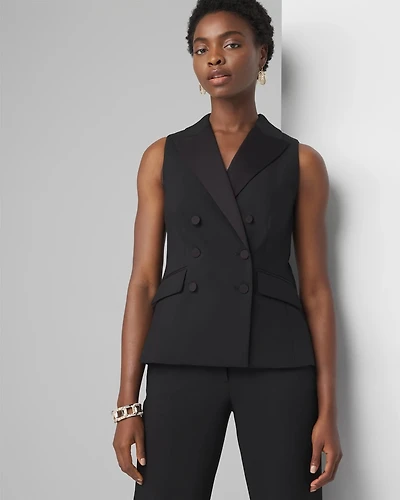Double-Breasted Tuxedo Vest