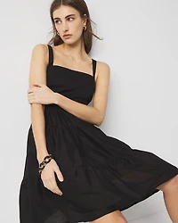 Petite Fit + Flare Mini Sundress