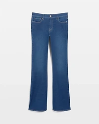 Mid-Rise Flare Ease Jean