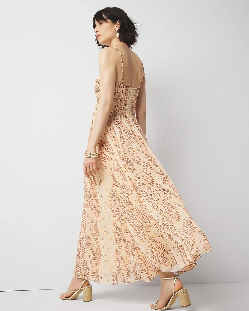 Printed Maxi Dress