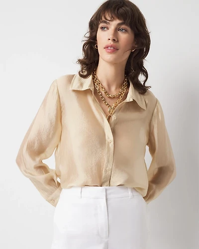 Soft Shirt with Shine