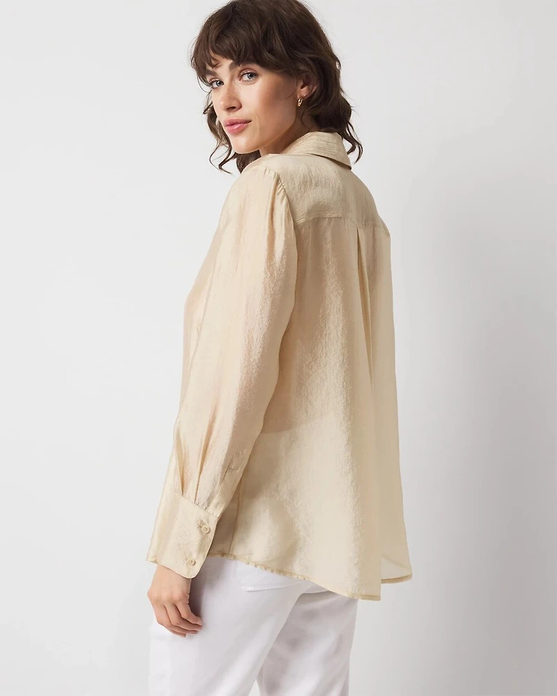 Soft Shirt with Shine