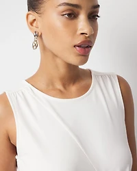 Ring Detail Ruched Tank