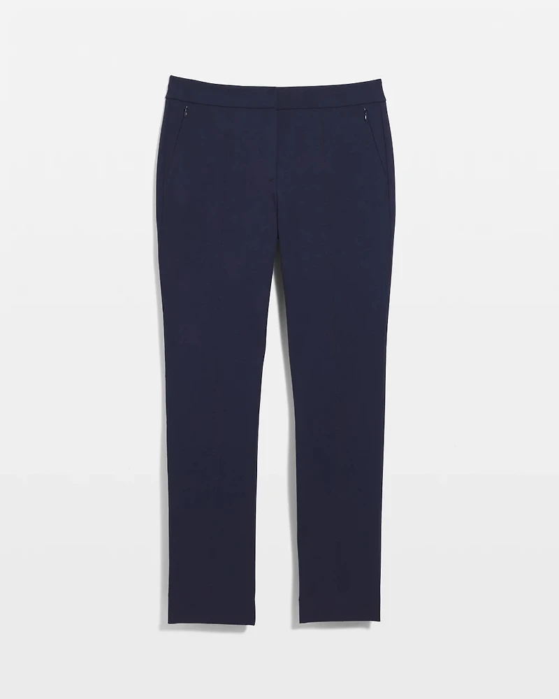 Petite Mid-Rise Stovepipe Pants