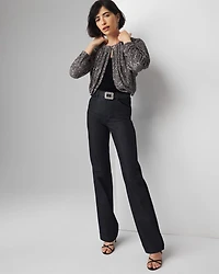 Sequin Drape Bolero