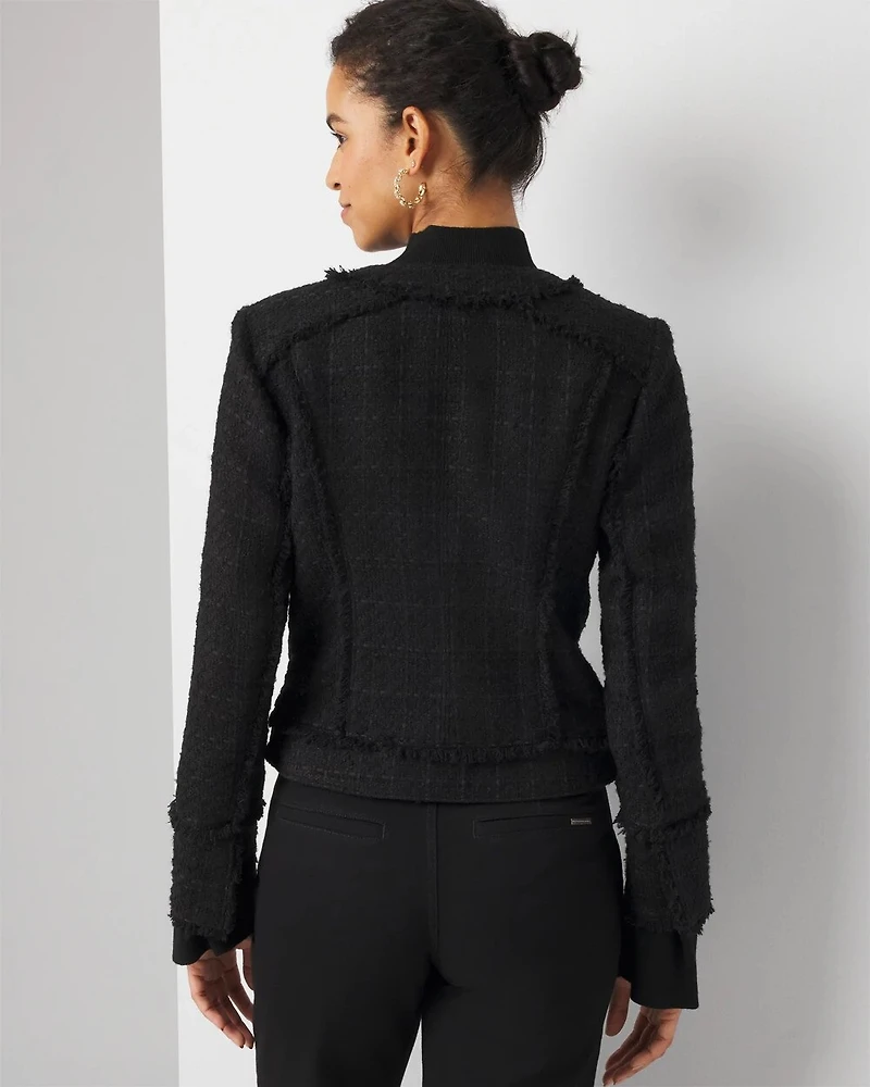 Cutaway Tweed Jacket