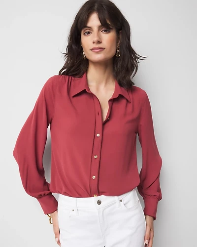 Soft Shirt with Piping